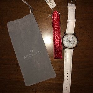 Michele Women's 'CSX-36' Watch & Additional Strap